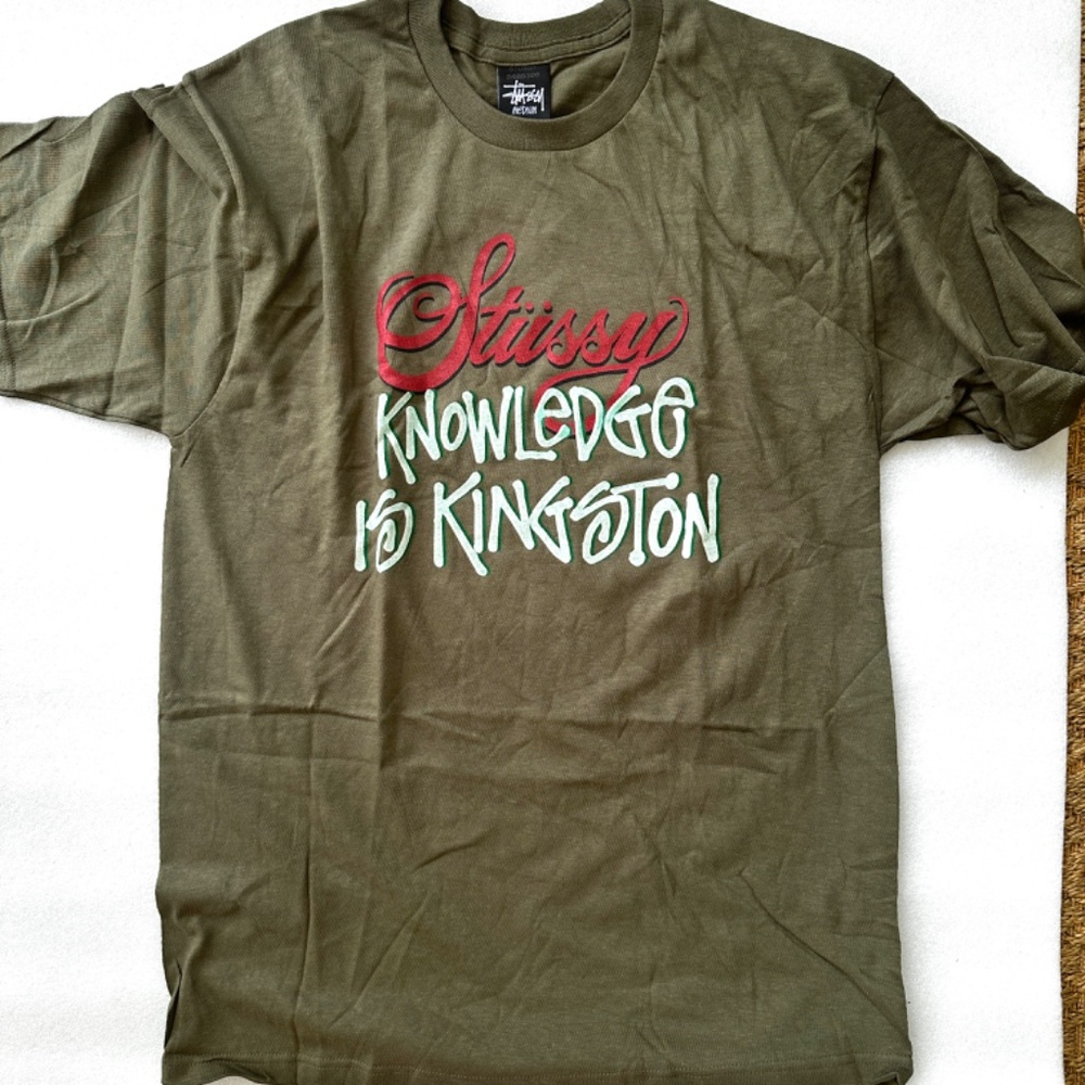 Stussy Knowledge Is Kingston Tee - Gem